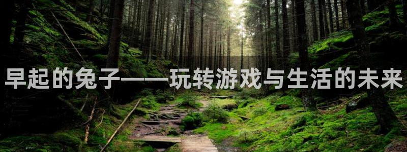 欧博娱乐平台登陆：早起的兔子——玩转游戏与生活的未来